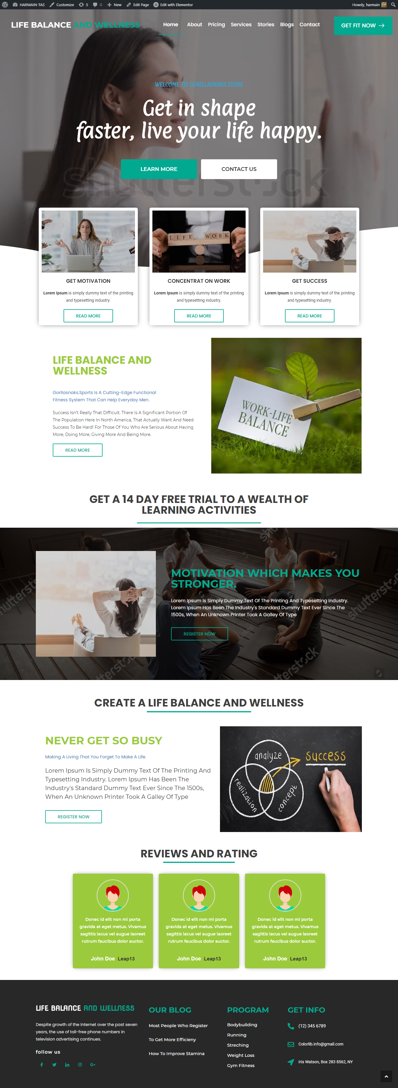 Web Design by Adeel Rahman for this project | Design #25547795