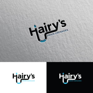 Hairy's Drain Grenades | Logo-Design von Rii