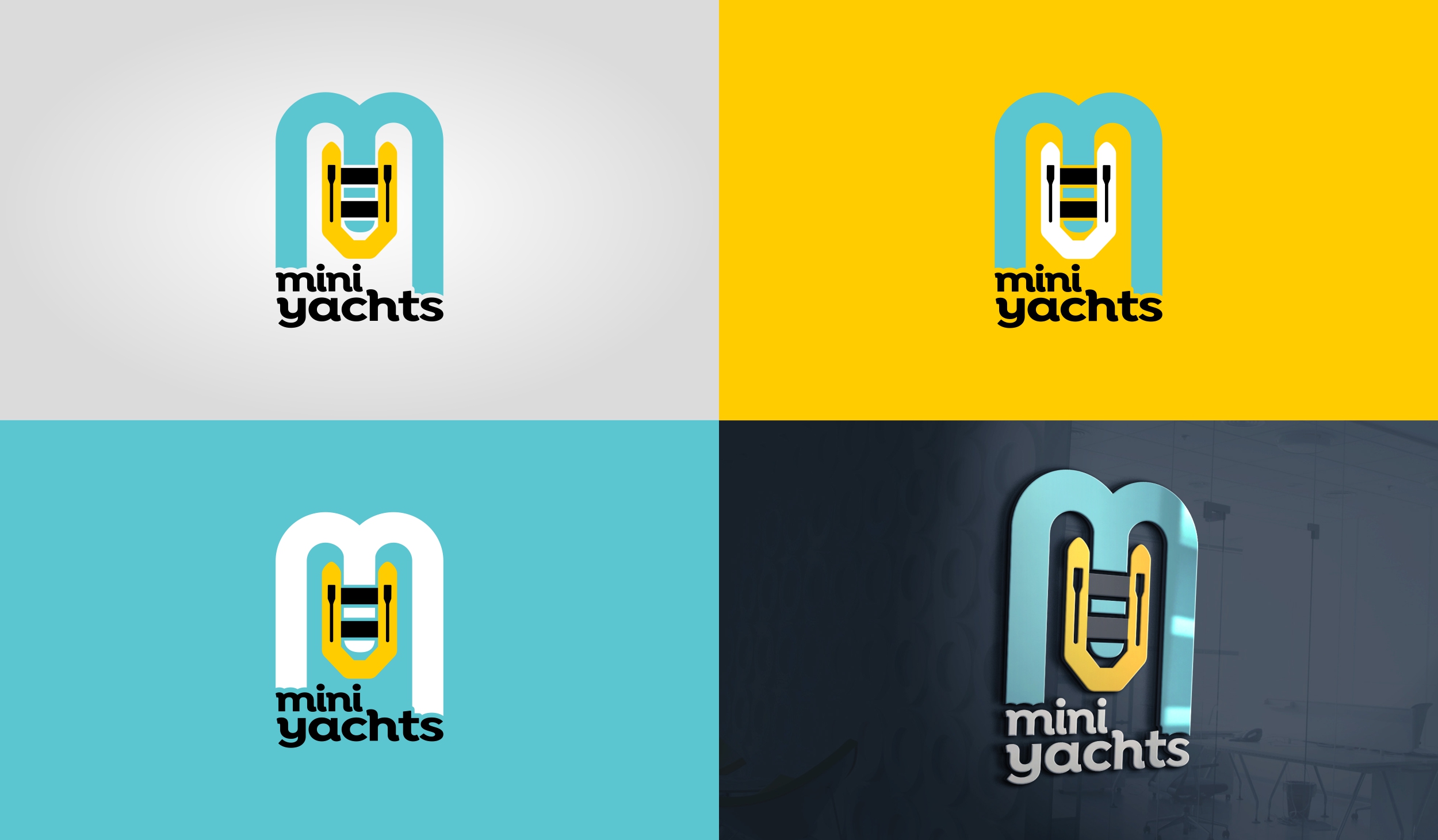 Logo Design by alexunisul for Mini Yachts | Design #25549878
