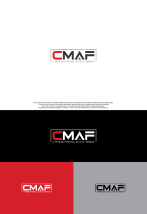 CypressMAF or CMAF and/or Cypress Martial Arts and Fitness | Diseño de Logo por siti MWDesign