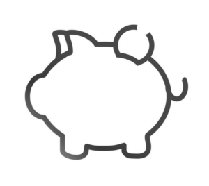 The Piggy Bank icon, but for Aging | Icon Design by -Marc-