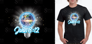 Light of the World | T-shirt Design by SofiaDesignStudio