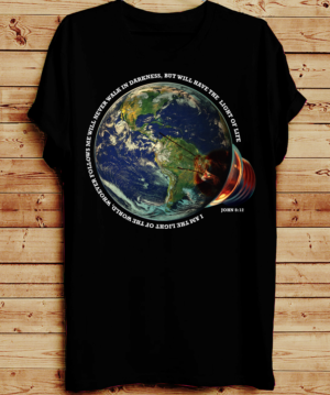 Light of the World | T-shirt Design by creative gravity