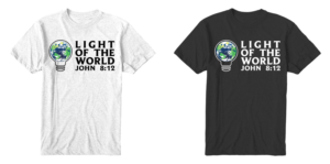 Light of the World | T-shirt Design by Creative M^ck