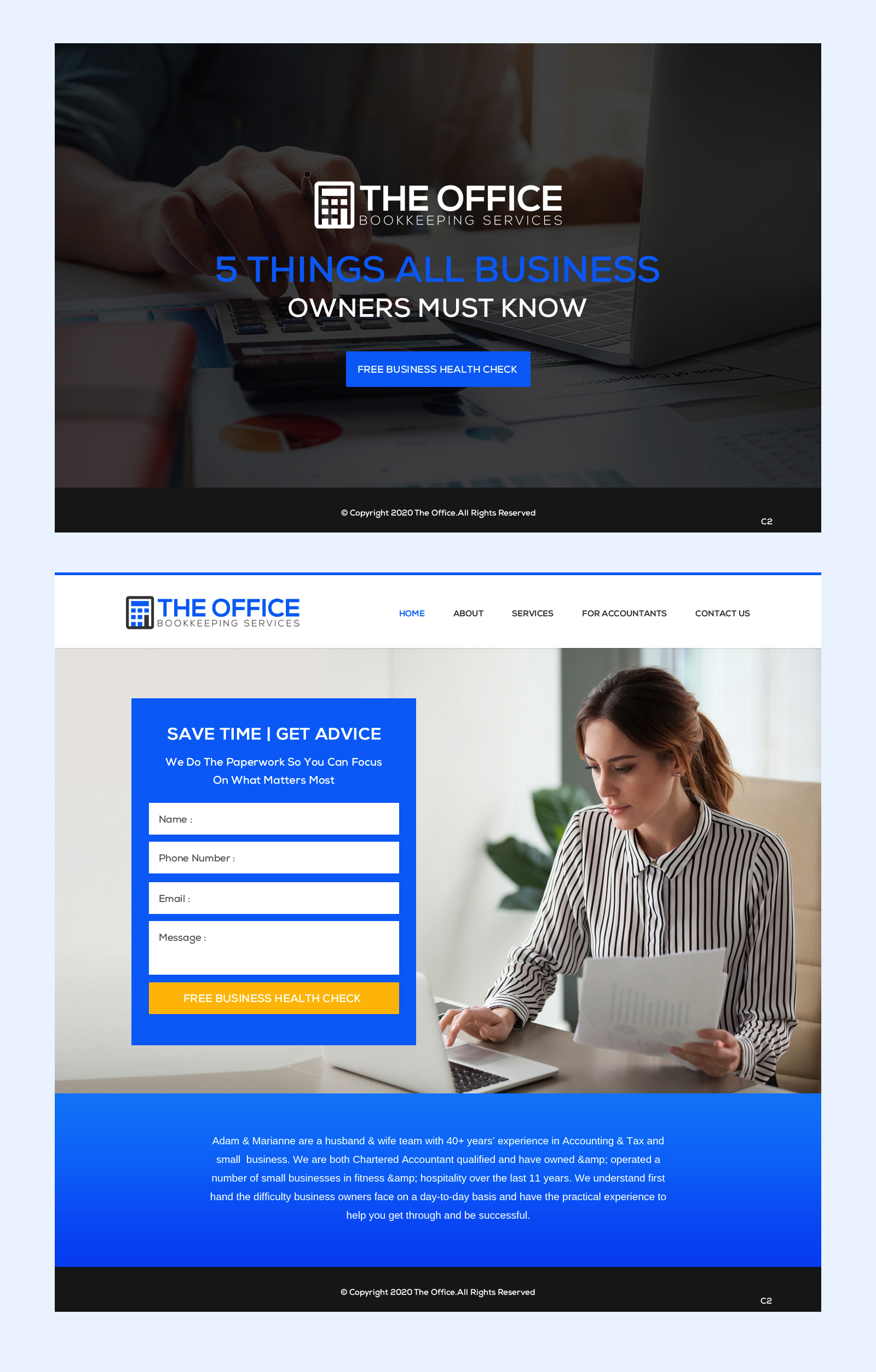 Web Design by pb for The Office (WA) | Design #25543697