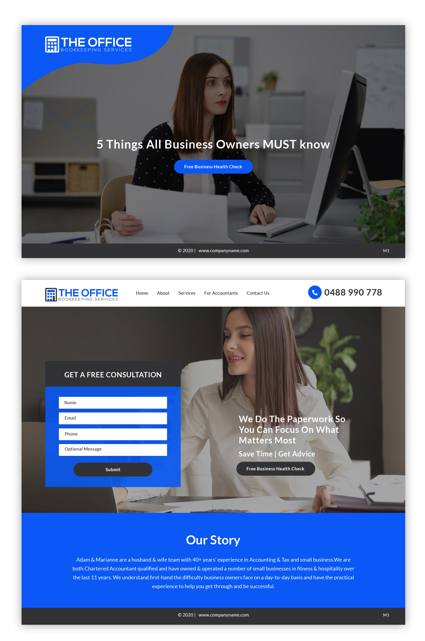 Web Design by pb for The Office (WA) | Design #25543706