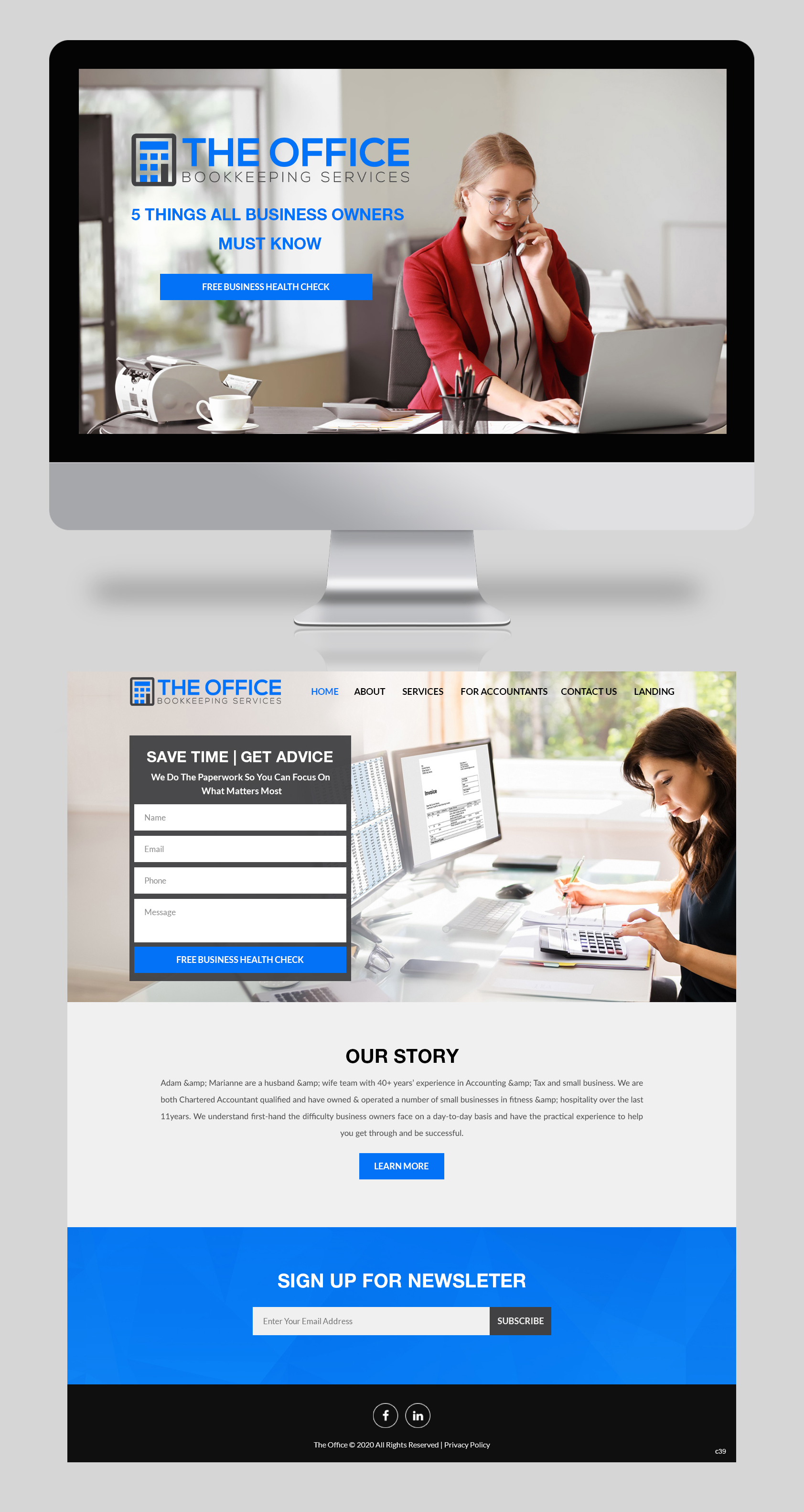 Web Design by pb for The Office (WA) | Design #25543707
