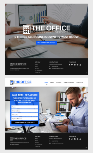 Web Design by pb for The Office (WA) | Design #25543713