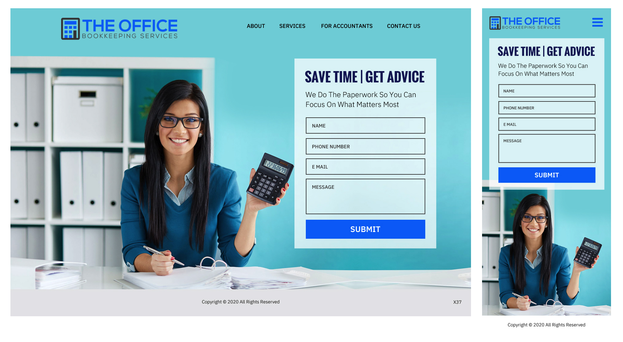 Web Design by pb for The Office (WA) | Design #25556361