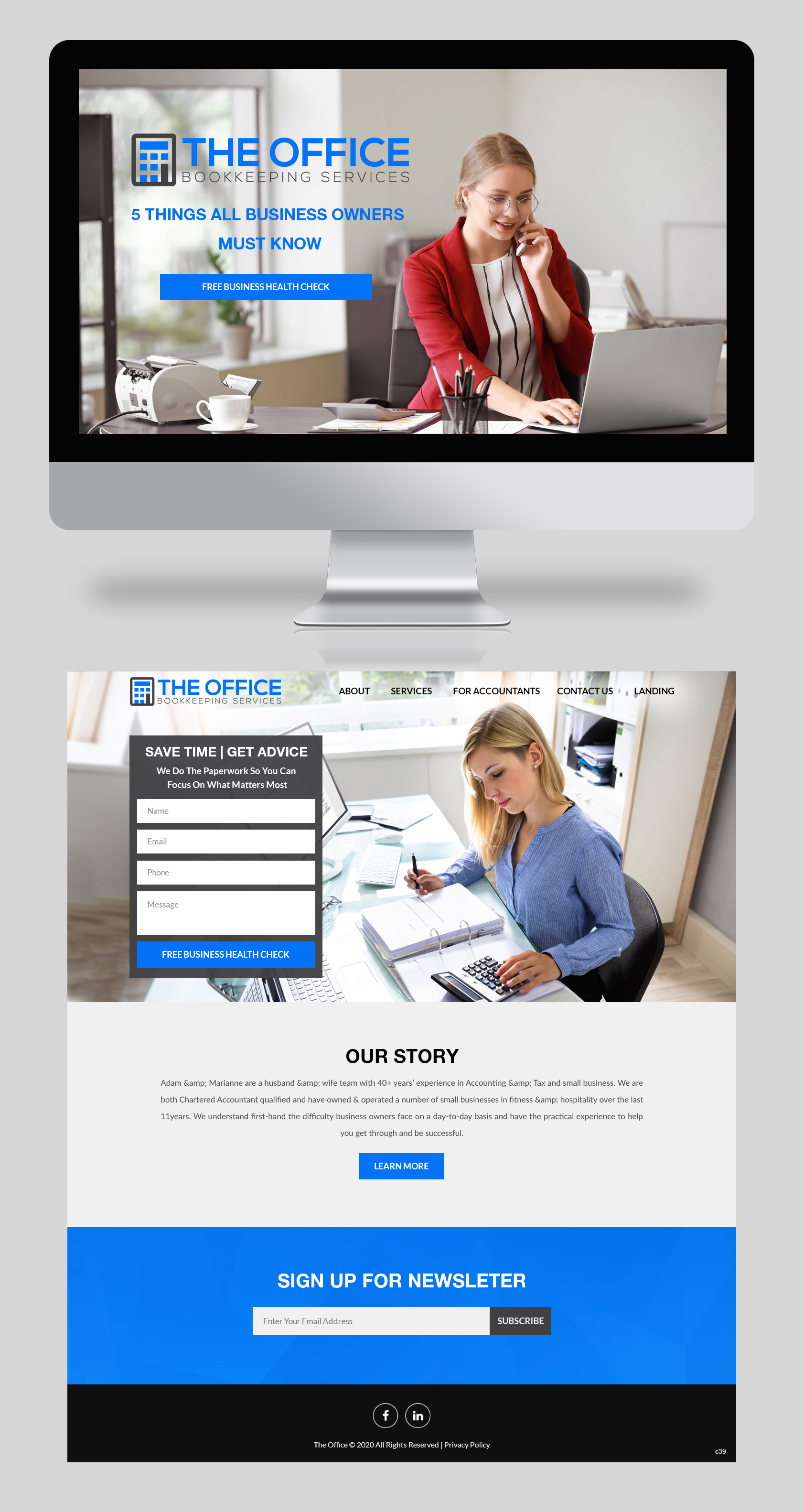 Diseño Web por pb para The Office (WA) | Diseño #25556362