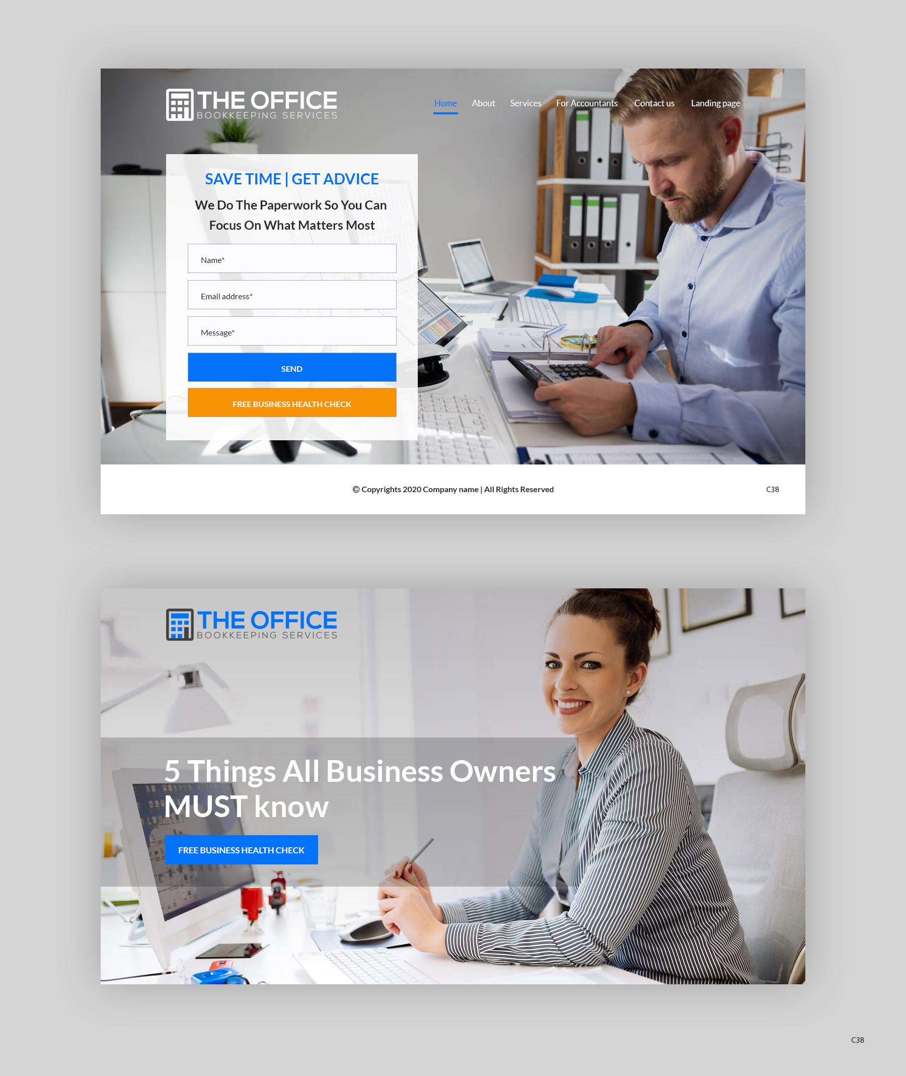 Web Design by pb for The Office (WA) | Design #25556363