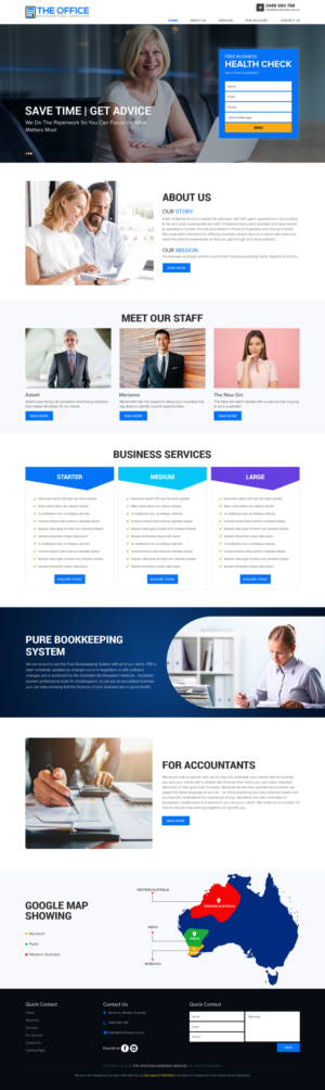 Web Design par sai.designer87 pour The Office (WA) | Design #25544046