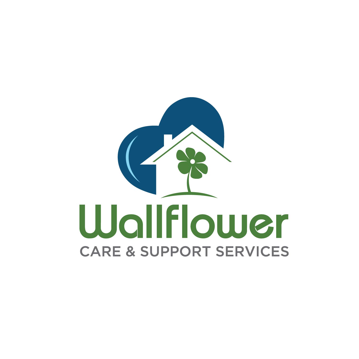 Logo Design by aneesh vs for Wallflower Care & Support Services | Design #25537964