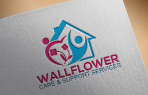 Wallflower Care & Support Services | Logo Design by akterkhadijars