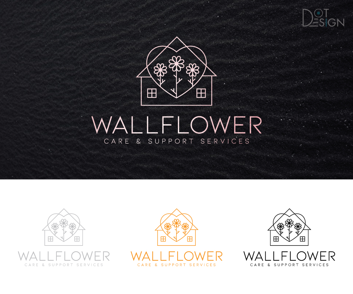 Design de Logo par Dot Design 3 pour Wallflower Care & Support Services | Design #25533188
