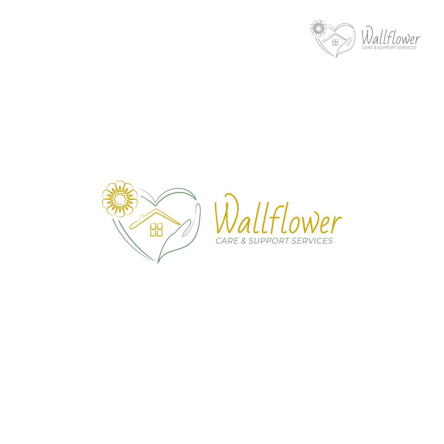 Logo-Design von A10 für Wallflower Care & Support Services | Design #25534025