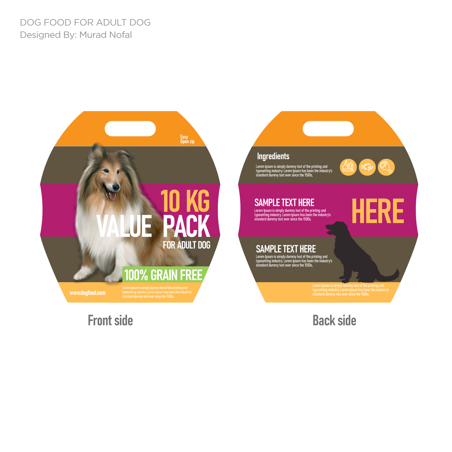 Packaging Design by Murad Nofal for this project | Design #25538513