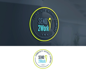 SEND2work Community Interest Company | Logo Design by BabAgori