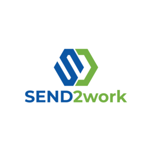 SEND2work Community Interest Company | Logo Design by rozT
