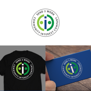 SEND2work Community Interest Company | Logo Design by Muhammad Imran 3