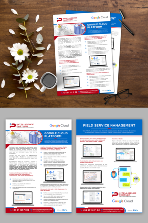 Flyer Design by debdesign for Intelligence Partner, SL - ESB85645273 | Design: #25548438
