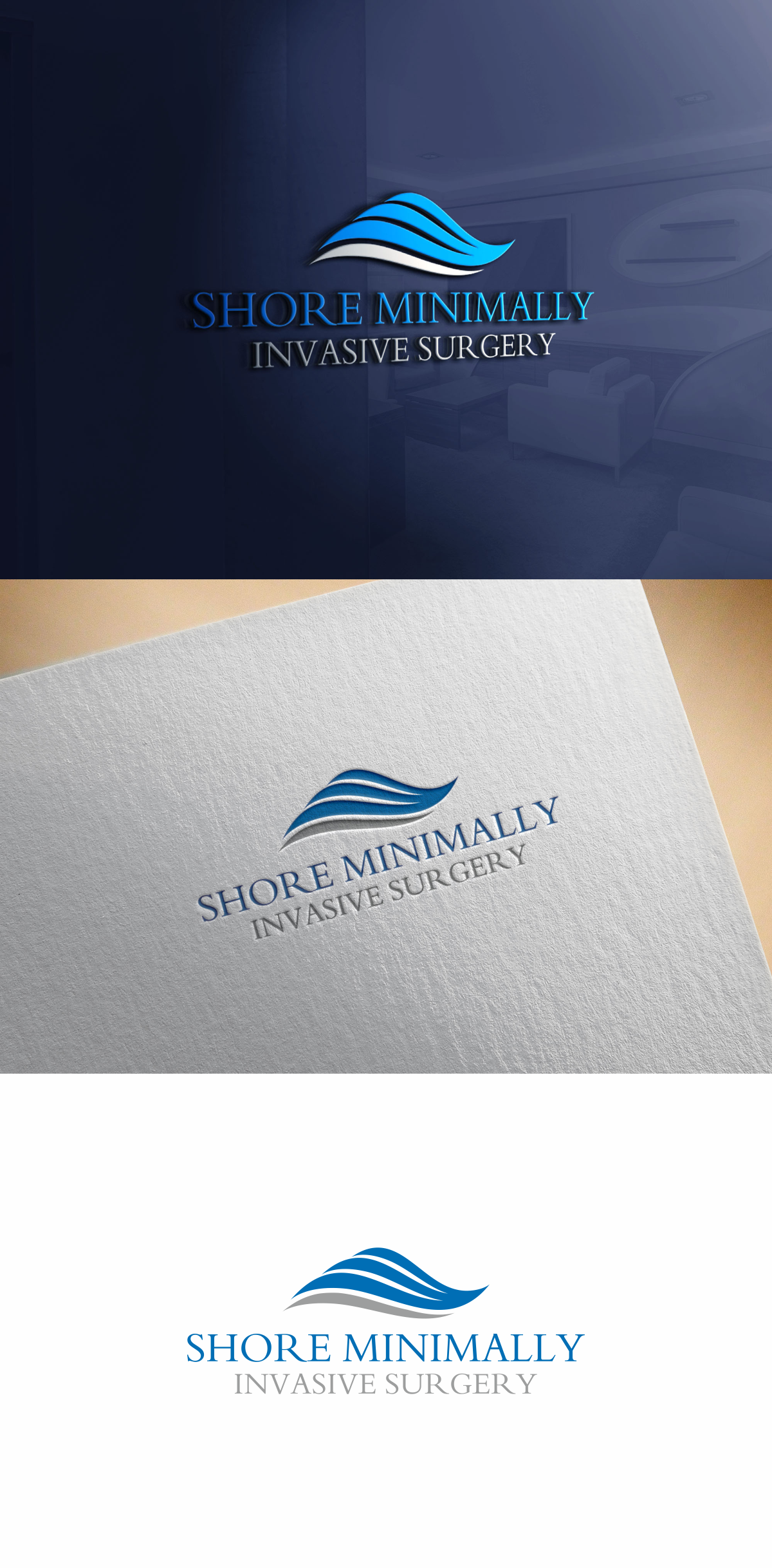 Logo Design by ViciouSaint for Shore Minimally Invasive Surgery  | Design #25540974