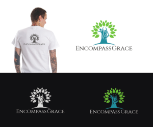 Encompass Grace   (Maybe a sample with.... Educating and supporting individuals or families in their quest for improved health and wellness. | Logo Design by Vishak vasu