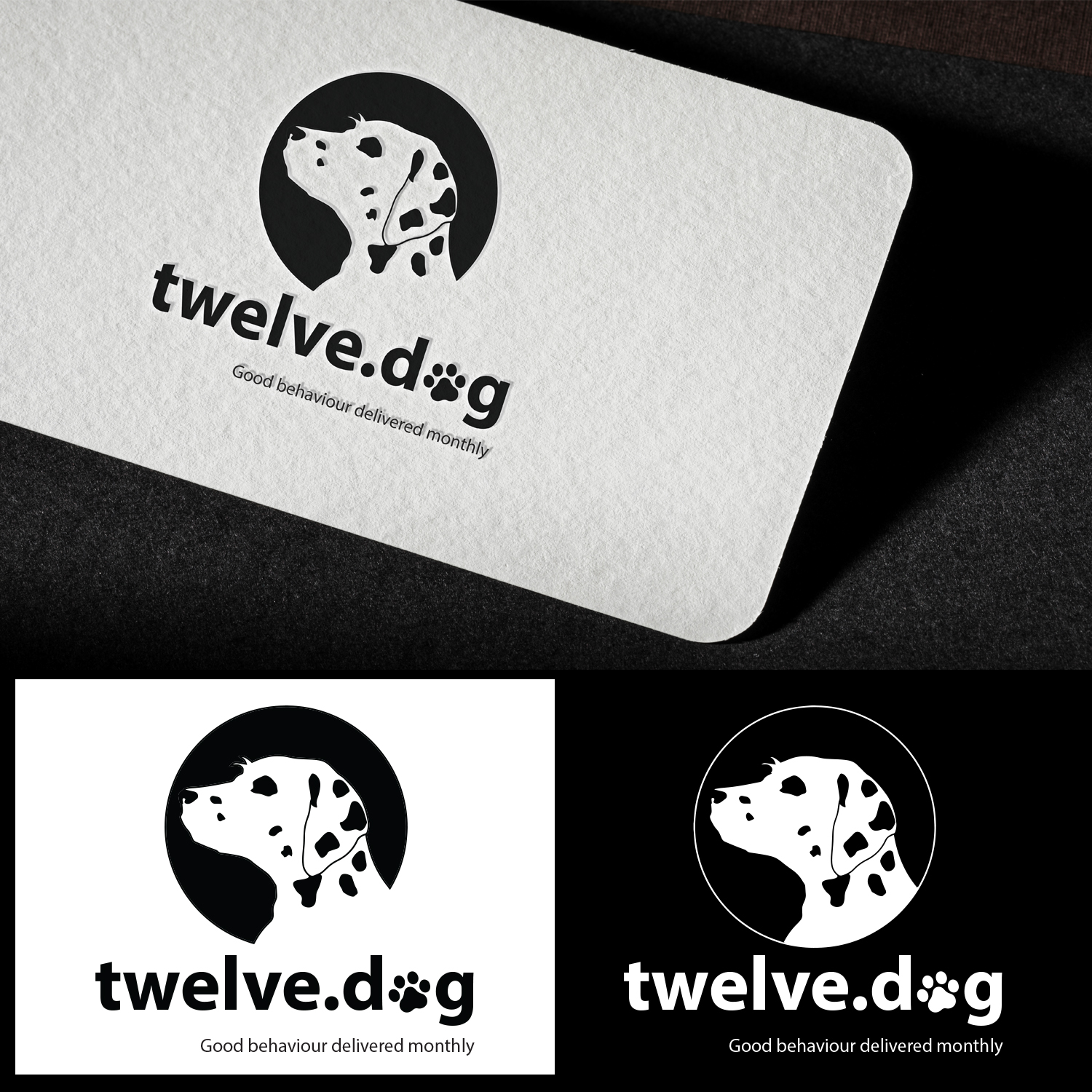 Logo Design by BJY for Twelve.dog | Design #25544264
