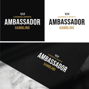 "Ambassador" or "AmbassadorBet" | Logo Design by FogelDesign