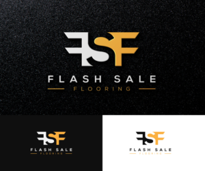 Flash Sale Flooring | Logo Design by BabAgori
