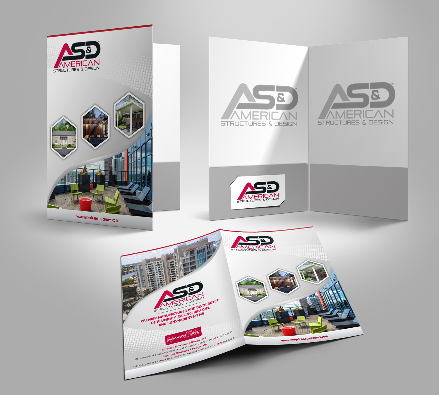 Design de Papeterie par Petter Goms pour American Structures & Design | Design : #25604604