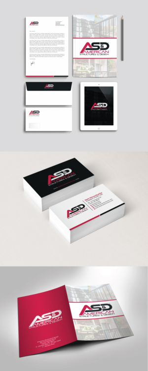 Design de Papeterie par R.design pour American Structures & Design | Design : #25598977