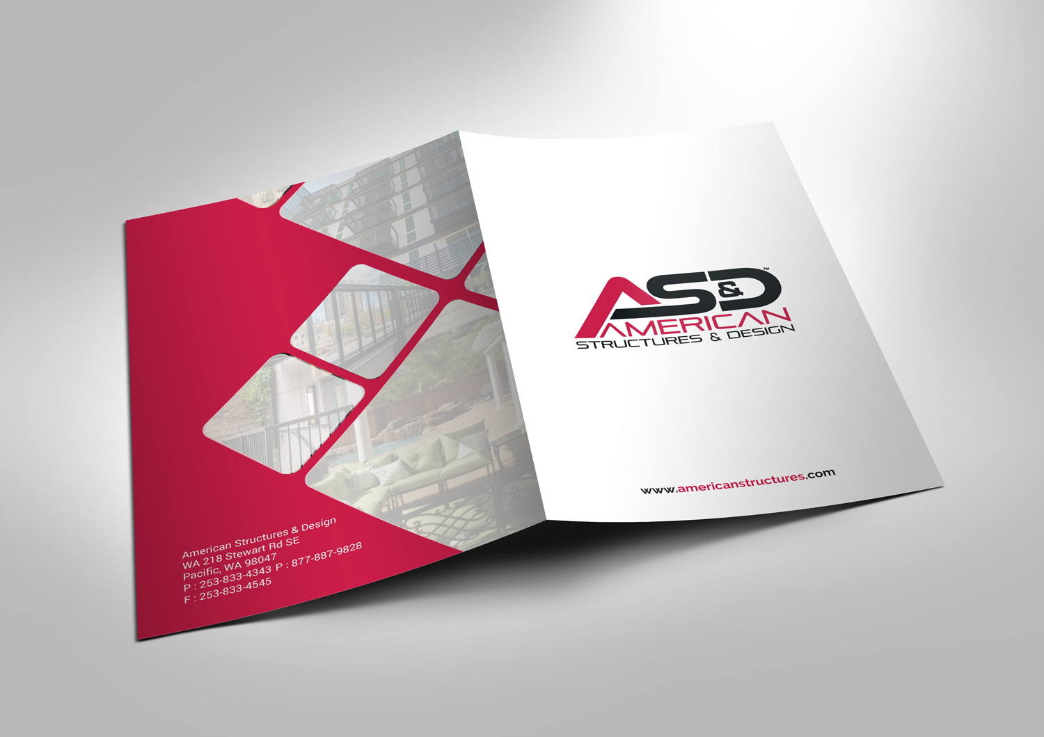 Stationery Design by R.design for American Structures & Design | Design #25604099