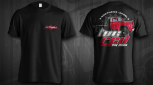 Retro Bold designer trucking shirt for merchandise  | Diseño de Camiseta por Jonya