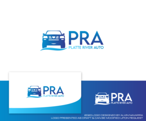 Logo Design by alvinnavarra for Platte River Auto | Design: #25555005