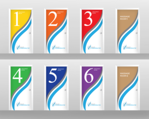 Doors for Chiropractic Office | Graphic Design by vpt_creations