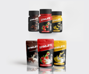 Packaging Design by Ileana Blanco for GymLIFE | Design: #25568097