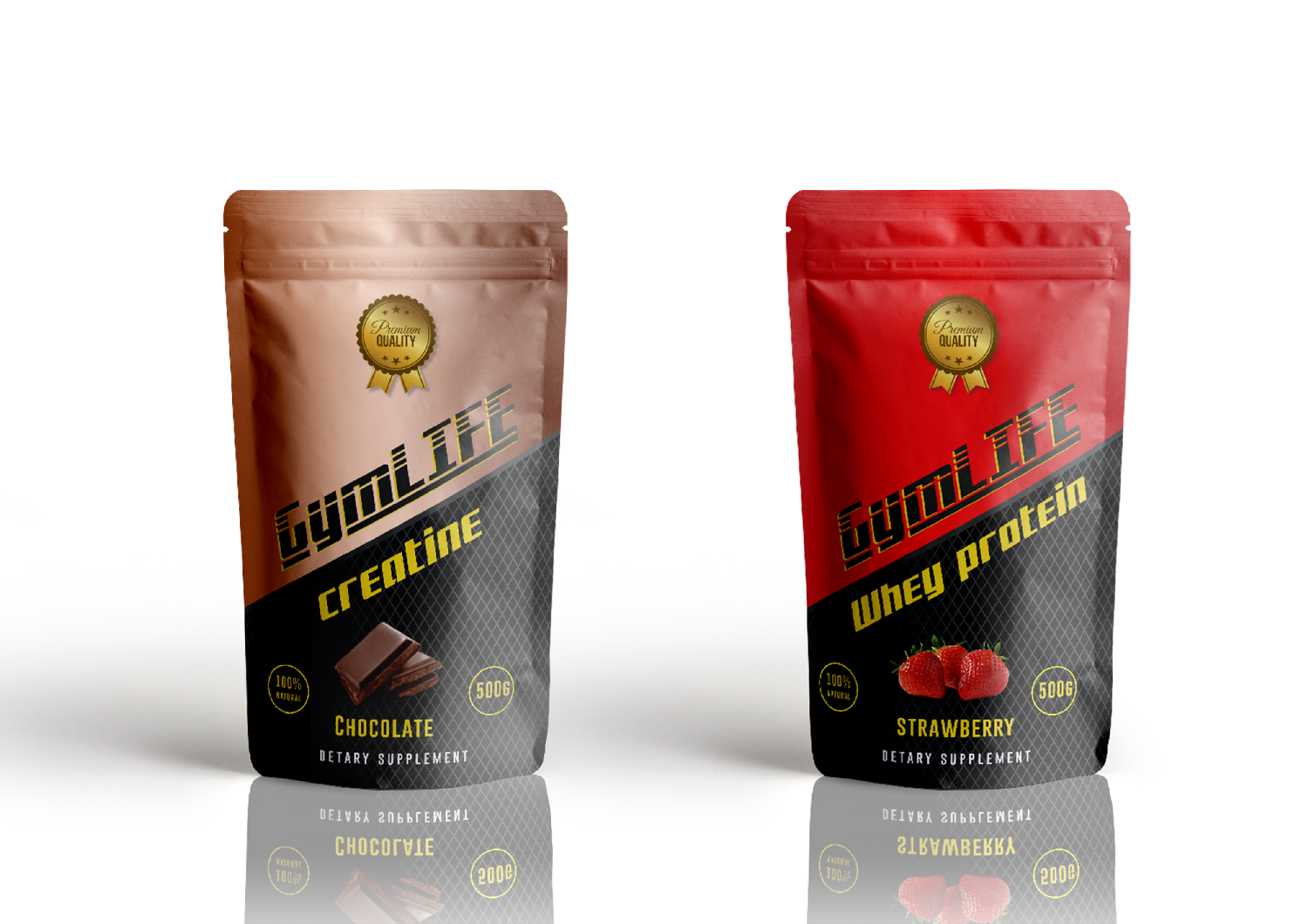Packaging Design by Hatem for GymLIFE | Design #25561279