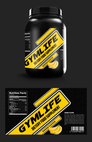 Packaging Design by Deziners Zone for GymLIFE | Design: #25556936