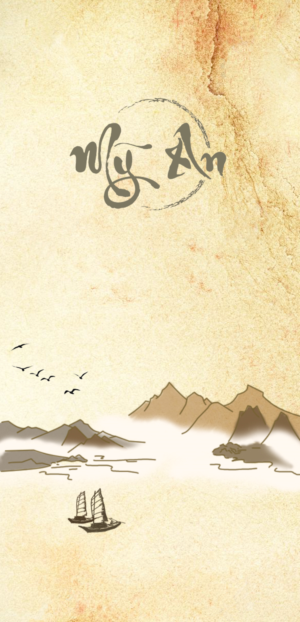 Restaurant wet tissue package would need remake. (Chinese painted style of artwork) | Design Emballage par tarokun