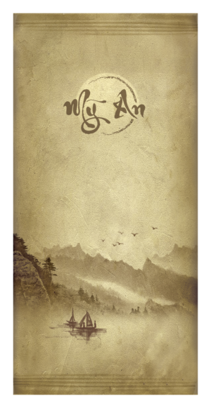 Restaurant wet tissue package would need remake. (Chinese painted style of artwork) | Design Emballage par Grafix Hive
