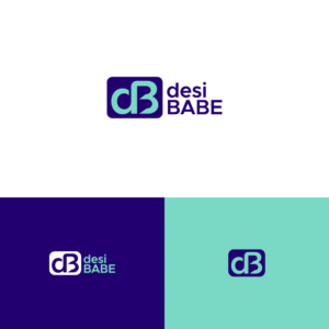 desi BABE ( full business name in exact lower case and upper case ) and exact initials logo , dB | Design de Logo par Gisella Guzmán
