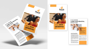 Magazine Design by Deziners Zone for Peach Skin & Laser | Design: #25546513