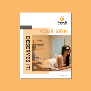 Magazine Design by Louie Fuentes for Peach Skin & Laser | Design #25567187