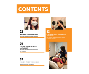 Magazine Design by hisham 3 for Peach Skin & Laser | Design: #25566082