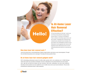 Magazine Design by hisham 3 for Peach Skin & Laser | Design: #25566084