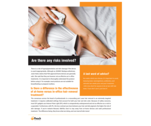 Magazine Design by hisham 3 for Peach Skin & Laser | Design: #25566090
