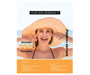 Magazine Design by hisham 3 for Peach Skin & Laser | Design: #25566097