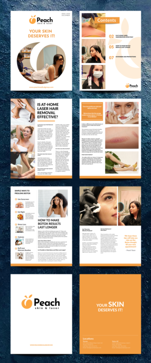 Monthly Mailed Newsletter/Magazine for Medical Spa | Magazin-Design von CDS Creative