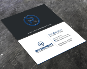 Business Card Design by Verified artistry (Design garden) for Retirement Planning Solutions | Design: #25558844